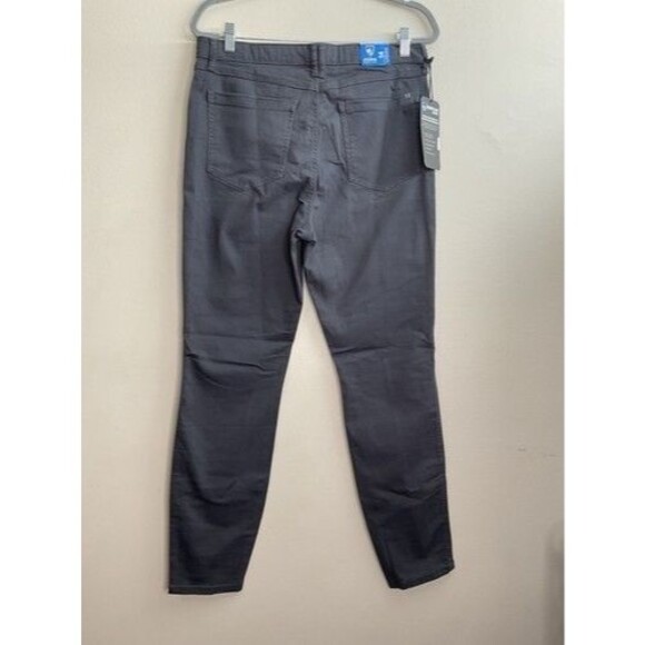 NWT Kuhl Wicking Gray Stretch Kontour Flat Front Skinny Pants Women Size 14 - Picture 12 of 15